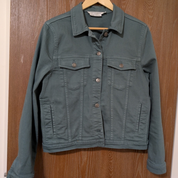 Simon's Classic Green Denim Jacket - Picture 8 of 8